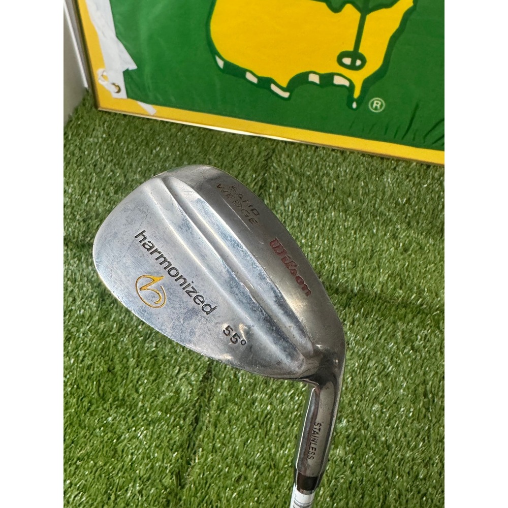 Wilson‎ Golf Harmonized 55° Sand Wedge Iron RH Steel Shaft 34"